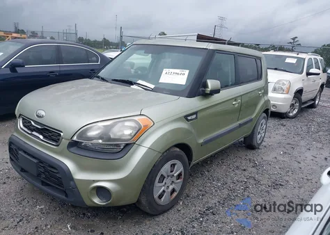 2013 Kia Soul из США, поврежденный, VIN KNDJT2A52D7561279